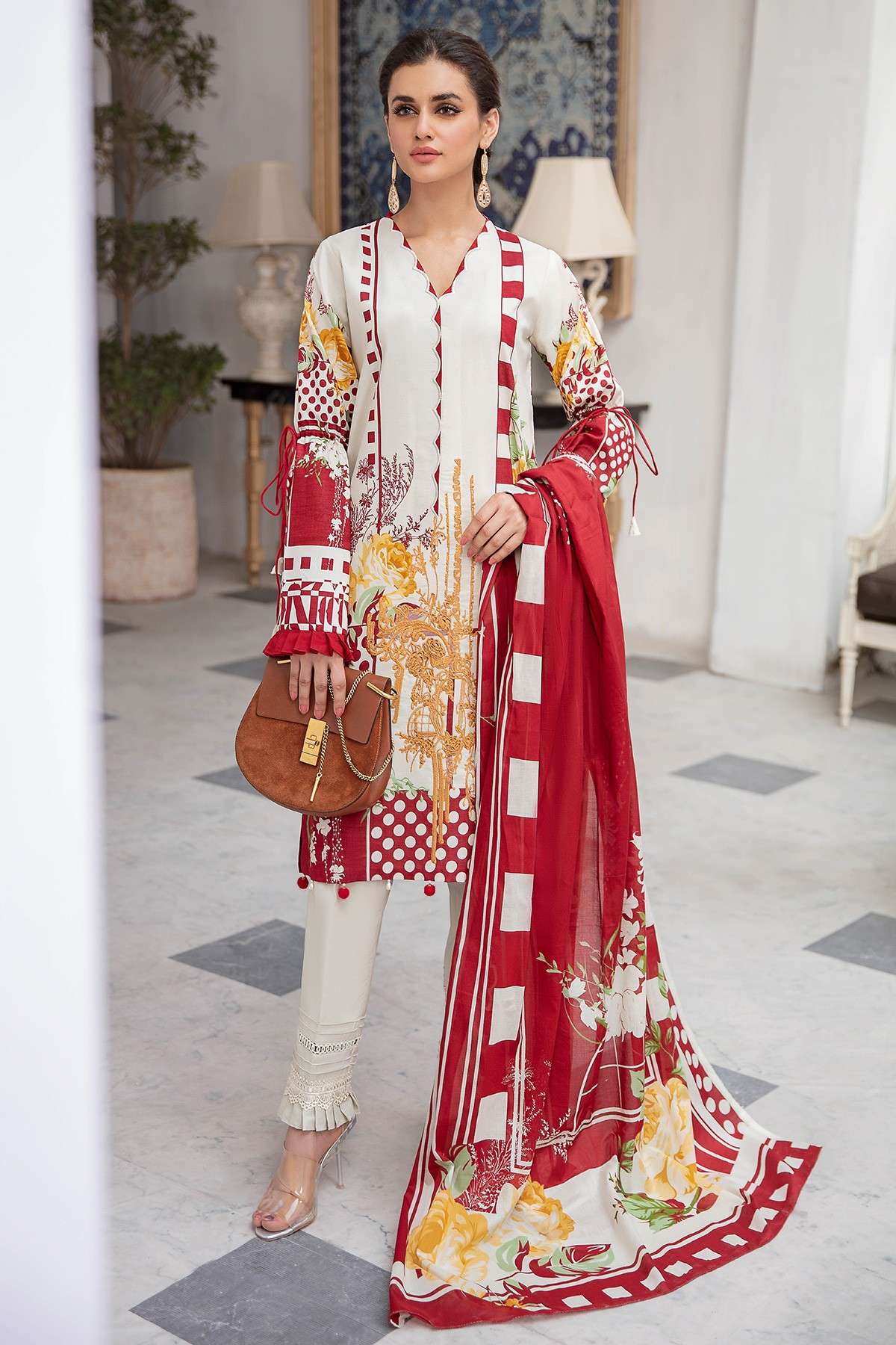 Jade Firdous Urbane Embroidered Lawn Collection 2021